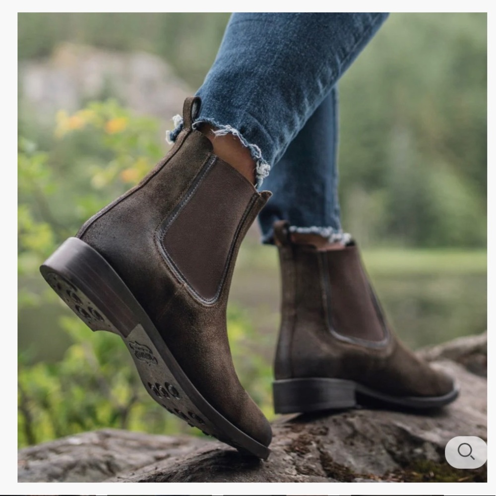 Thursday Boot Co. Dark Olive Suede Duchess Boot